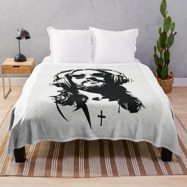 Item preview, Jesus Is Listening Christian Faith Cross Music Design designed and sold by D-Oles-Mercher.