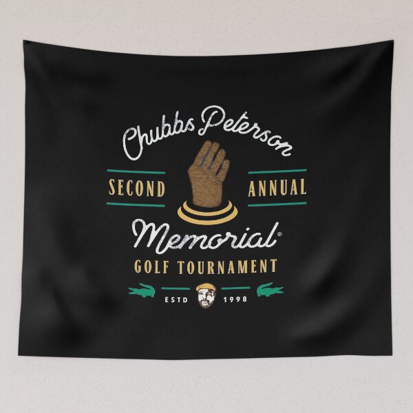 Item preview, Vintage Memorial Golf Tournament Retro Sports Badge designed and sold by ElizabethMullig.