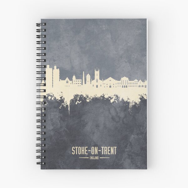 Item preview, Stoke-on-Trent England Skyline designed and sold by ArtPrints.