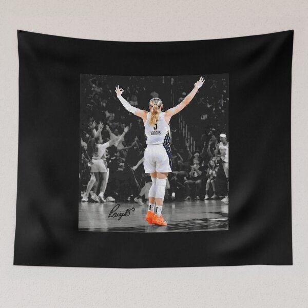 Item preview, Caitlin Clark Victory Pose Basketball Fan  designed and sold by StevenTa601095.
