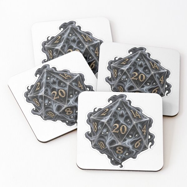 Item preview, Ghost Mist Twenty-Sided Die designed and sold by PigeonVerse.