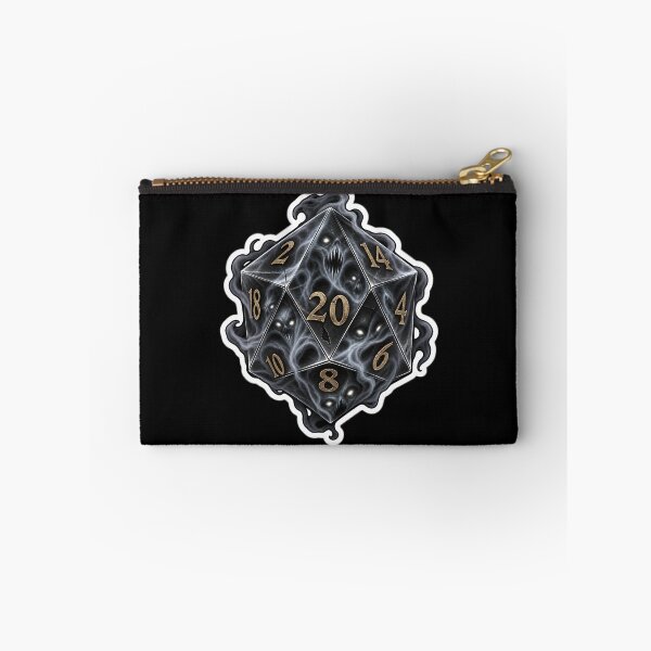 Item preview, Dado de veinte caras Ghost Mist designed and sold by PigeonVerse.