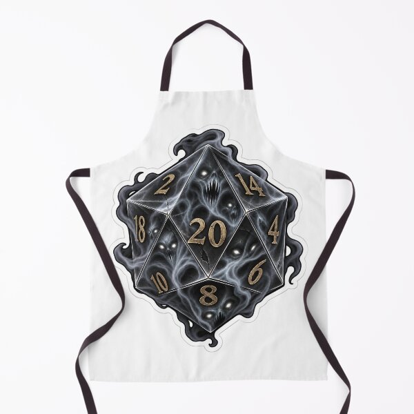 Item preview, Ghost Mist Twenty-Sided Die designed and sold by PigeonVerse.