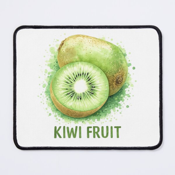 Item preview, Green Kiwi Slices Fresh Fruit Kawaii Graphic designed and sold by Sommium .