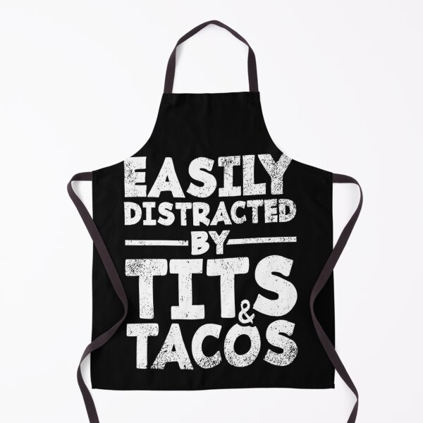 Item preview, Easily Distracted By Tits and Tacos Adult Humor Men's designed and sold by NaomiTankersly.