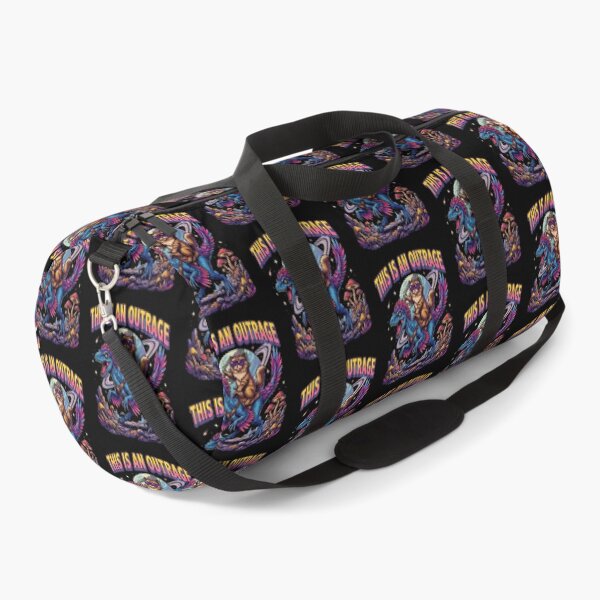 Item preview, Cat Riding Dinosaur Outrage Cosmic Retro designed and sold by AliciaGu867850.