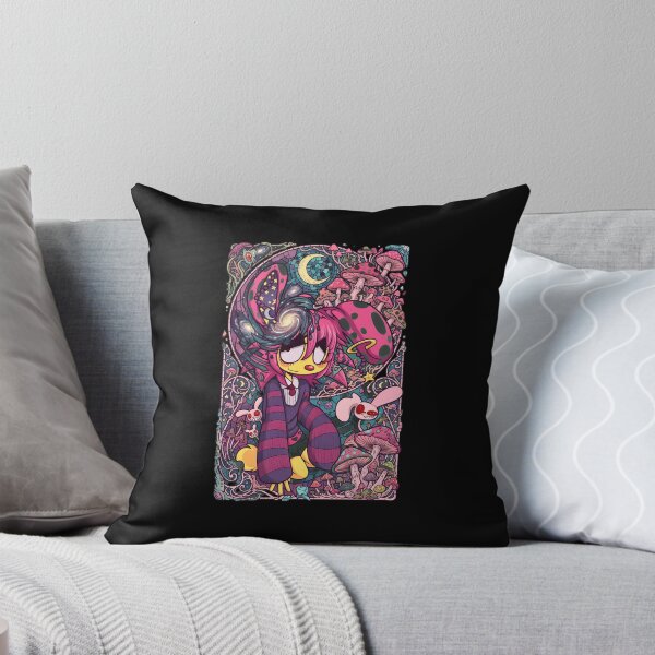 Item preview, Psychedelic Magic Mushroom Fantasy Bunny Pop Art designed and sold by ElizabethMullig.