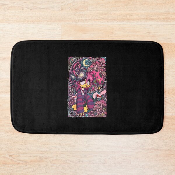 Item preview, Psychedelic Magic Mushroom Fantasy Bunny Pop Art designed and sold by ElizabethMullig.