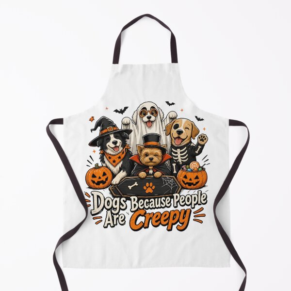 Item preview, Dog Halloween Costume Funny "Dogs People Creepy" designed and sold by Dmo3HarkoArt.