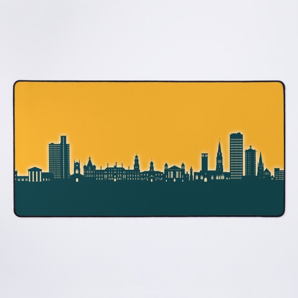 Item preview, Leicester England Skyline designed and sold by ArtPrints.