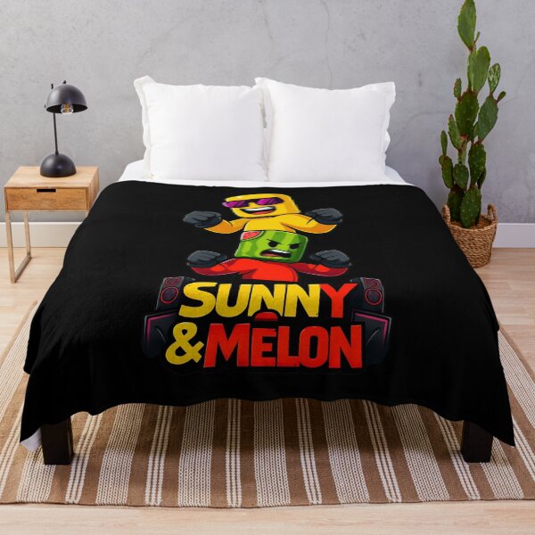 Item preview, Funny Cartoon Yellow Block Watermelon Fighter Game designed and sold by ElizabethMullig.