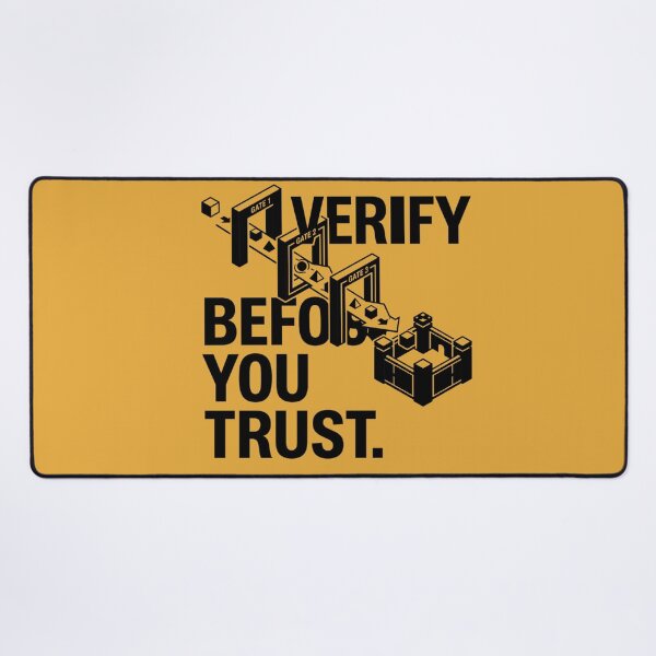 Item preview, Verify Before You Trust Cybersecurity Zero Trust Security Design designed and sold by Amr Darwish Graphic designer.