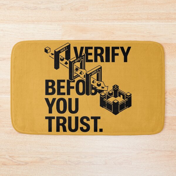 Item preview, Verify Before You Trust Cybersecurity Zero Trust Security Design designed and sold by Amr Darwish Graphic designer.