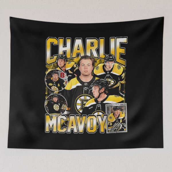 Item preview, Charlie McAvoy Boston Bruins Vintage Hockey designed and sold by HannahPh987962.