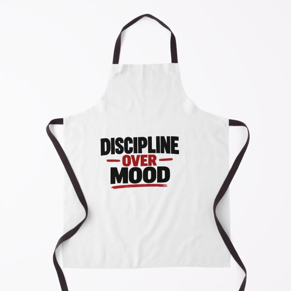Item preview, Discipline Over Mood – Motivational Mindset Quote designed and sold by Lovestickerco.