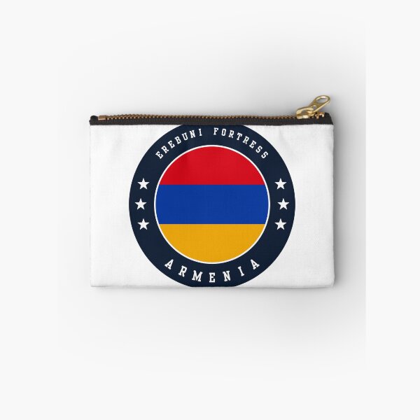 Item preview, Erebuni Fortress Armenia Armenian Flag Souvenir Round Badge Crest designed and sold by jeshands.