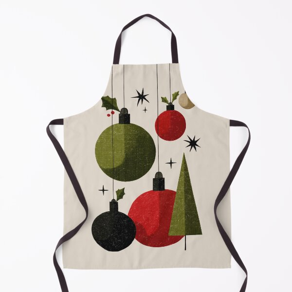 Item preview, Retro Mid Century Modern Christmas Ornaments designed and sold by colorful-white.