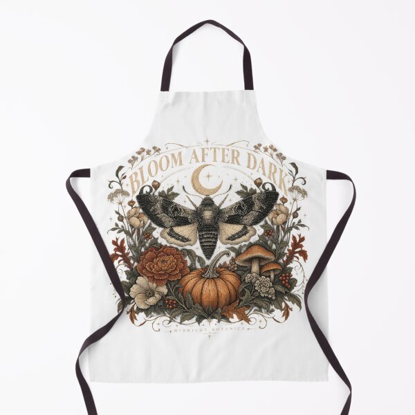 Item preview, Bloom After Dark Gothic Botanical Moth designed and sold by kobsana.