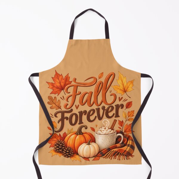 Item preview, Fall Forever – Cozy Autumn Pumpkins, Coffee & Leaves designed and sold by blankTeeShirt.
