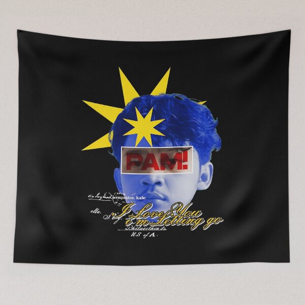 Item preview, Retro Blue Portrait Aesthetic Yellow Star Graphic designed and sold by ElizabethMullig.
