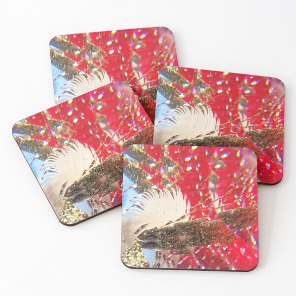 Item preview, Prismatic Pine Needles: Christmas Plume Sparkle designed and sold by ElionSolis.
