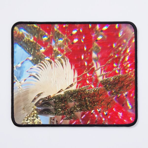 Item preview, Prismatic Pine Needles: Christmas Plume Sparkle designed and sold by ElionSolis.