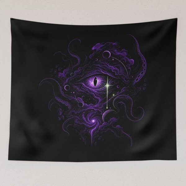 Item preview, Void Eye — Minimalist Cosmic Horror Nebula Art designed and sold by Dark Energy.