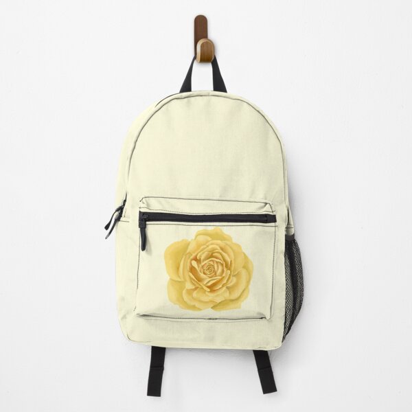 Item preview, Yellow Rose Flower Head – Delicate Aquarelle Watercolor Cutout designed and sold by EmeraldeaArt.