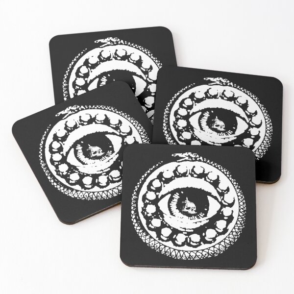 Item preview, Ouroboros Eye And Circle Of Skulls designed and sold by weirdove.