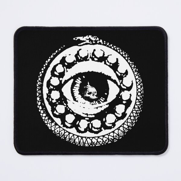 Item preview, Ouroboros Eye And Circle Of Skulls designed and sold by weirdove.