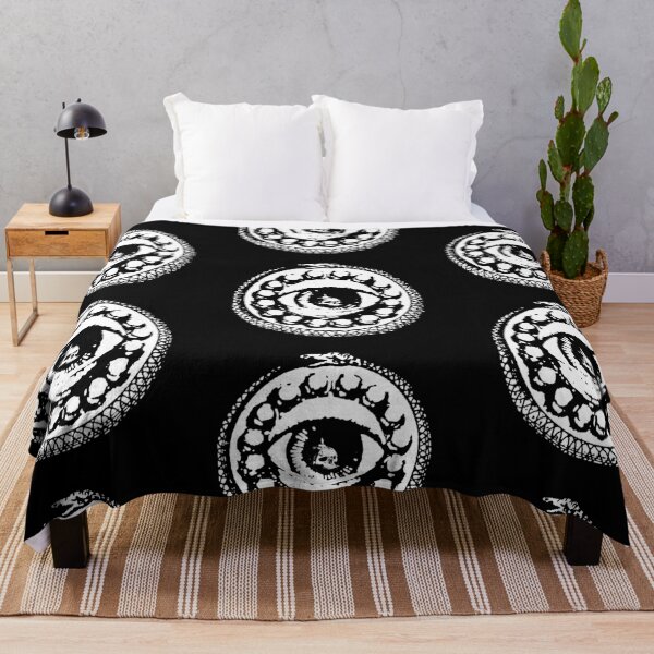 Item preview, Ouroboros Eye And Circle Of Skulls designed and sold by weirdove.