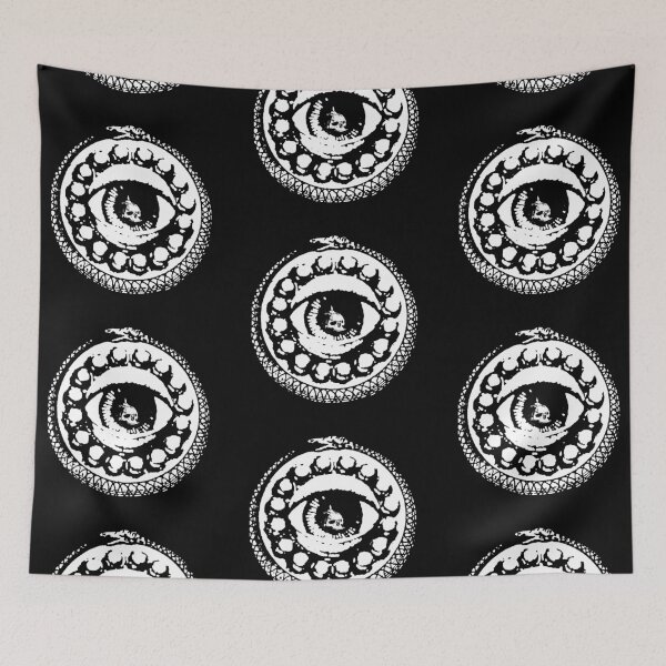 Item preview, Ouroboros Eye And Circle Of Skulls designed and sold by weirdove.