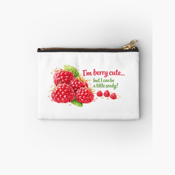 Item preview, Berry Cute Funny Raspberry Kawaii Fruit Graphic designed and sold by Sommium .