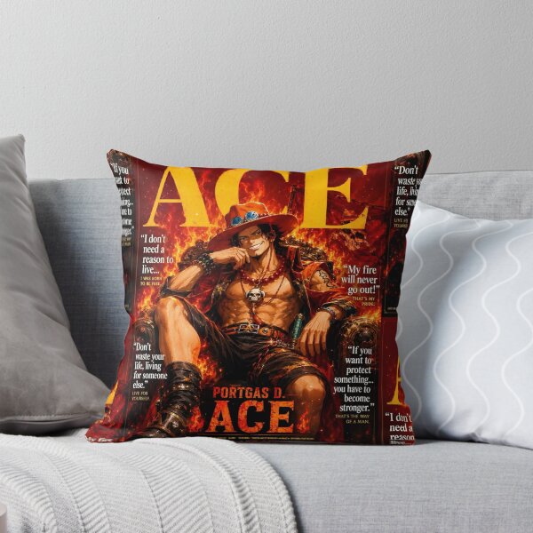 Item preview, Portgas D. Ace One Piece Fire Fist Pirate Poster Aesthetic Anime Digital Artwork designed and sold by Matt_Smith.