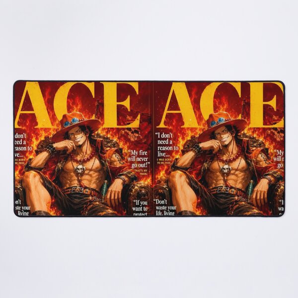 Item preview, Portgas D. Ace One Piece Fire Fist Pirate Poster Aesthetic Anime Digital Artwork designed and sold by Matt_Smith.