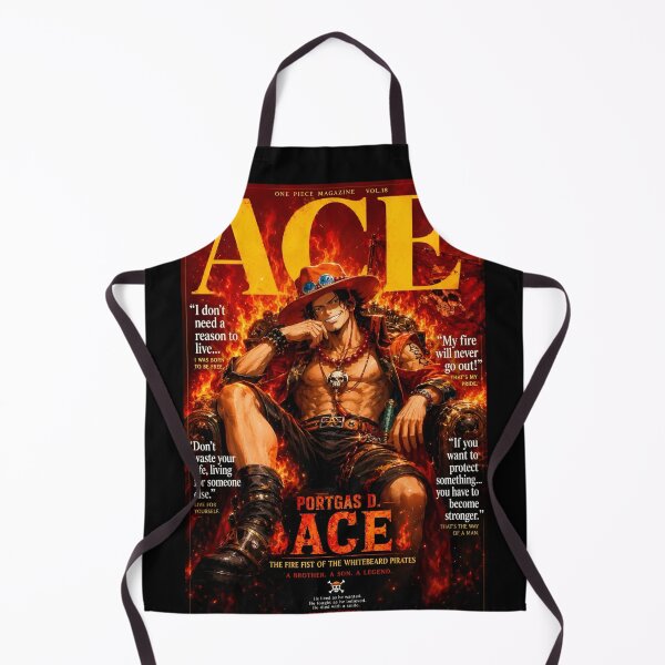Item preview, Portgas D. Ace One Piece Fire Fist Pirate Poster Aesthetic Anime Digital Artwork designed and sold by Matt_Smith.