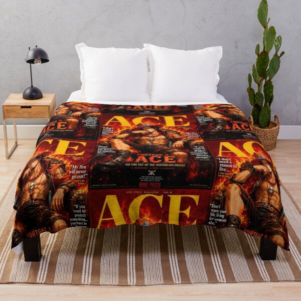 Item preview, Portgas D. Ace One Piece Fire Fist Pirate Poster Aesthetic Anime Digital Artwork designed and sold by Matt_Smith.