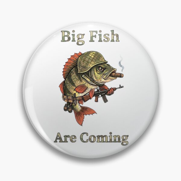 Item preview, Perch – Big Fish Are Coming Funny Fishing designed and sold by Stefanrajzer.