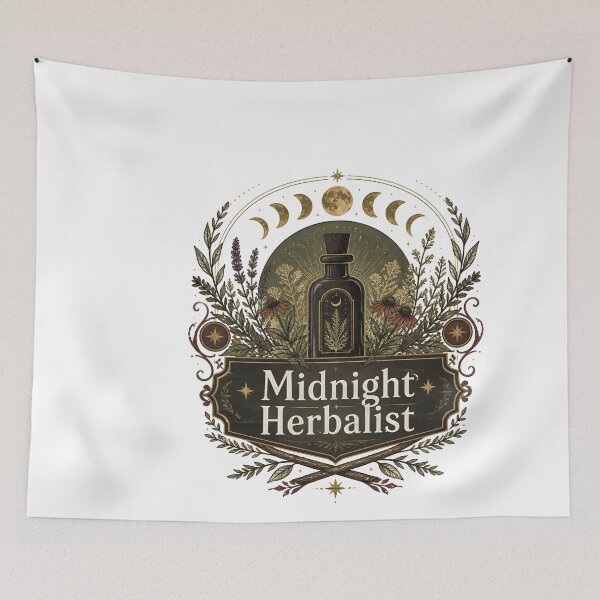 Item preview, Midnight Herbalist Herbal Elixir Collection designed and sold by LiviuGligoros.