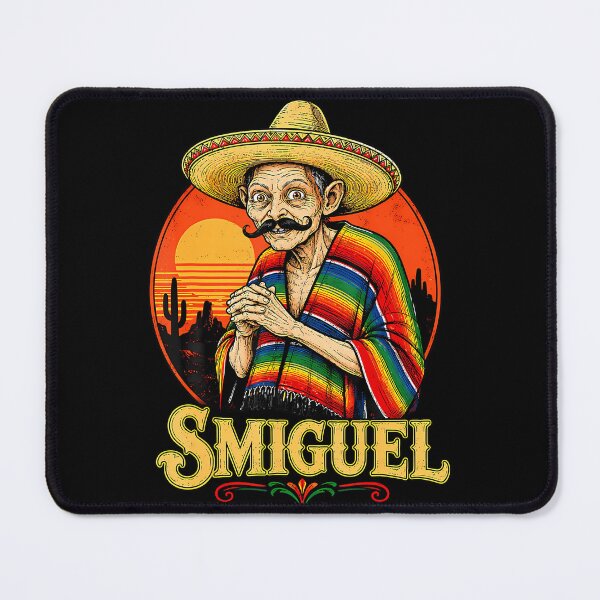 Item preview, Smiguel Mexican Sombrero Vintage Mexican Culture Mashup designed and sold by judych0b.