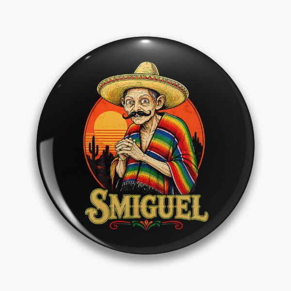 Item preview, Smiguel Mexican Sombrero Vintage Mexican Culture Mashup designed and sold by judych0b.