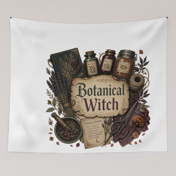 Item preview, Botanical Witch Gathered for the Potion Shelf designed and sold by LiviuGligoros.