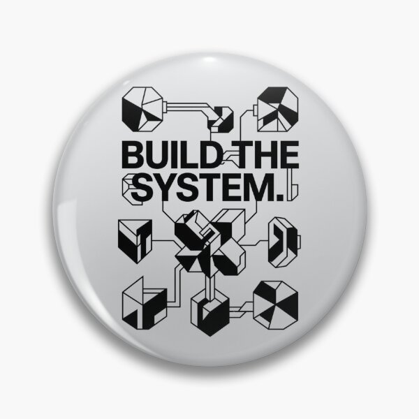 Item preview, Build the System Software Engineer Systems Thinking Design designed and sold by Amr Darwish Graphic designer.