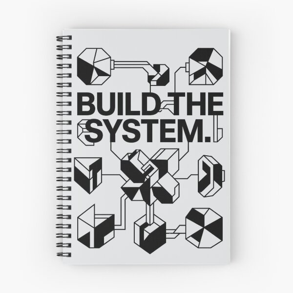 Item preview, Build the System Software Engineer Systems Thinking Design designed and sold by Amr Darwish Graphic designer.