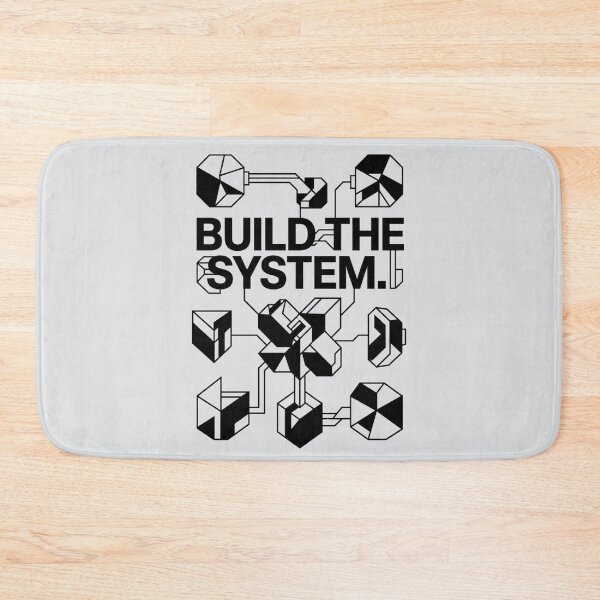 Item preview, Build the System Software Engineer Systems Thinking Design designed and sold by Amr Darwish Graphic designer.