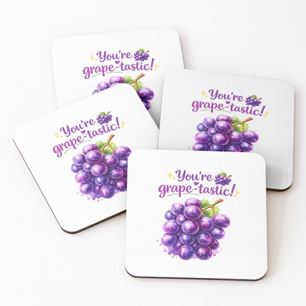 Item preview, Cute Purple Grape – Kawaii Fruit Character Illustration designed and sold by Sommium .