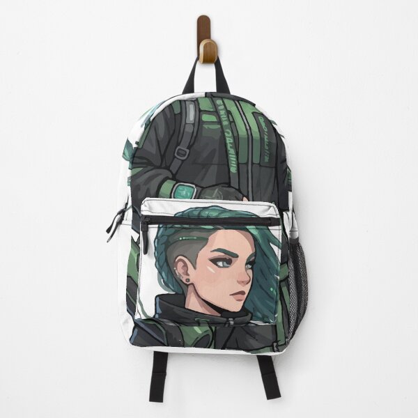 Item preview, Urban Techwear Ranger - Futuristic Anime Girl designed and sold by DevXSolver.