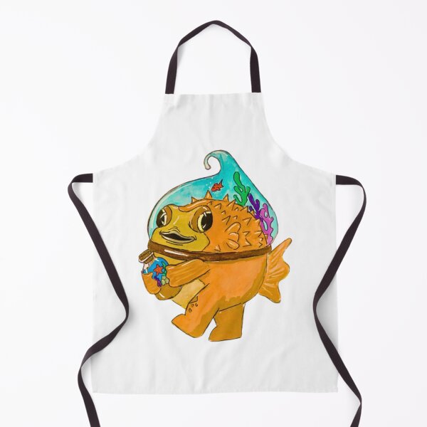 Item preview, Pufferfish Diver Cute Underwater Sci Fi Helmet Graphic designed and sold by Prismartlife.