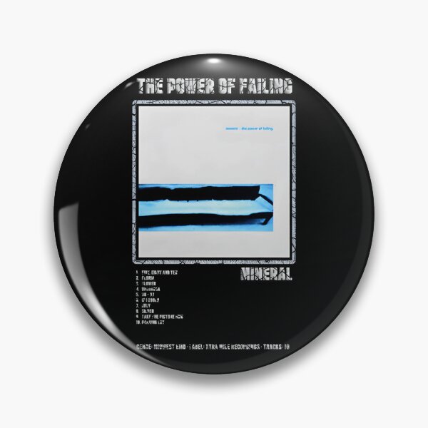 Item preview, MINERAL - THE POWER OF FAILING  ALBUM TRACKLIST  designed and sold by chatanyaoscay.