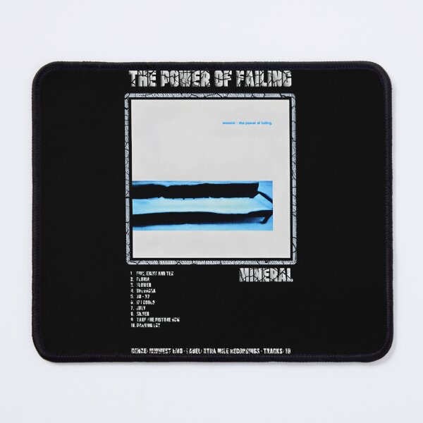 Item preview, MINERAL - THE POWER OF FAILING ALBUM TRACKLIST designed and sold by chatanyaoscay.